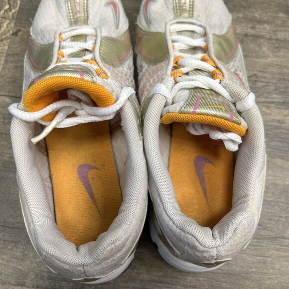 Nike‎ Running Shoes Trainers 316033-161 ORANGE/Pewter/Pink Women’s Size 7 2006 - Picture 9 of 10